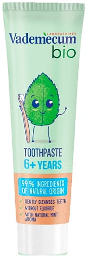 Bio Kinderzahnpasta mit Minzgeschmack 6+ Jahre - Vademecum Bio Kids Toothpaste — Bild N1