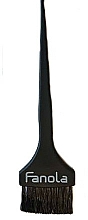 Haarfärbebürste schwarz - Fanola Brush Black — Bild N1