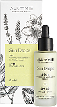 Sonnenschutzcreme und multiaktives Serum - Alkmie Sun Drops Sunscreen & Multi-Active Serum SPF 30 — Bild N1