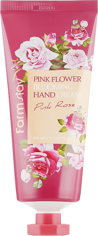 Handcreme mit Rosenextrakt - FarmStay Pink Flower Blooming Hand Cream Pink Rose — Bild N2