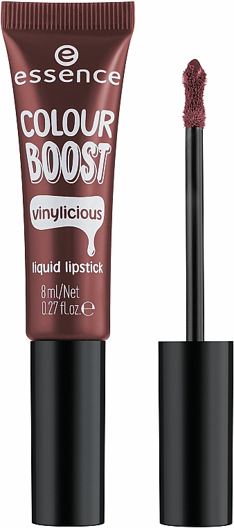 Flüssiger Lippenstift - Essence Colour Boost Vinylicious Liquid Lipstick
