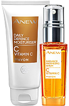 Düfte, Parfümerie und Kosmetik Set - Avon Anew Vitamin C (ser/30ml + cr/50ml)