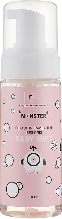 Waschschaum Keine Tränen - InJoy Monsters Line Baby Soft Cleansing Foam — Bild N1