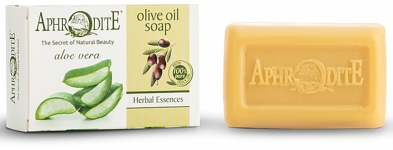 Olivenseife mit Aloe Vera - Aphrodite Olive Oil Soap With Aloe Vera — Bild N1