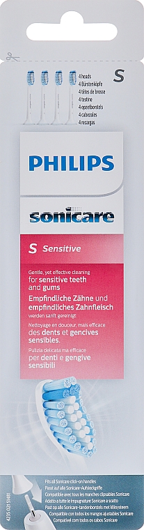 Ersatz-Zahnbürstenkopf für Schallzahnbürste 4 St. - Philips — Bild N2