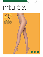 Strumpfhose T-BAND 40 Den nude - Intuicia — Bild N1