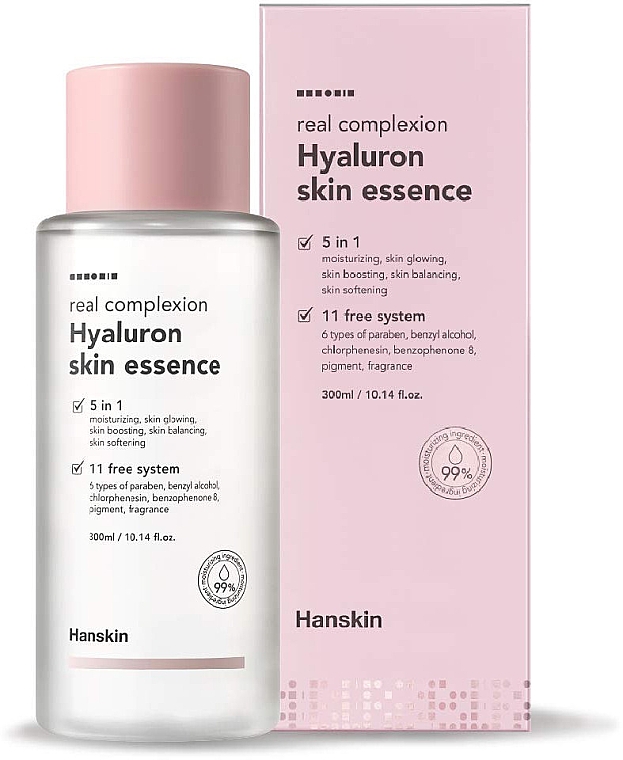 Essenz mit Hyaluronsäure - Hanskin Real Complexion Hyaluron Skin Essence — Bild N2
