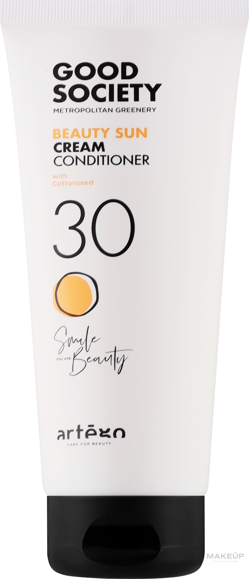 Cremige Haarspülung - Artego Good Society Beauty Sun 30 Cream Conditioner — Bild 200 ml