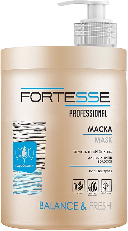 Haarmaske - Fortesse Professional Balance & Fresh Mask — Bild N2