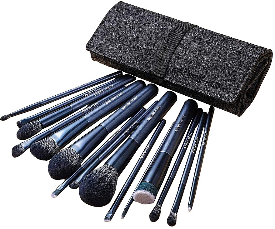Make-up Pinselset 15 St. - Eigshow Makeup Brush Kit Tourmaline Blue — Bild N1