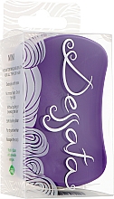 Düfte, Parfümerie und Kosmetik Entwirrbürste - Dessata Original Mini Catrinas Purple