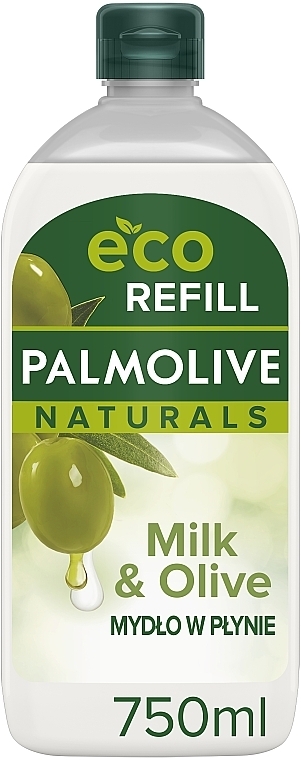 Flüssigseife mit Olivenöl - Palmolive Naturel (Nachfüller) — Bild N4