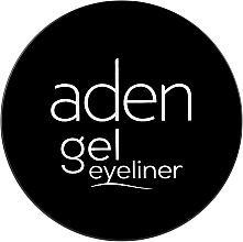 Gel-Eyeliner - Aden Cosmetics Gel Eyeliner — Bild N2