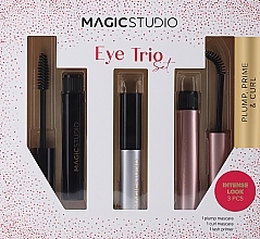 Magic Studio Eye Trio Set Plump, Prime, Curl - Make-up Set (Mascara 2x2.8ml + Primer 3.8ml) — Bild N2