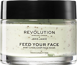 Düfte, Parfümerie und Kosmetik Erfrischende Pfefferminz-Gesichtsmaske - Revolution Skincare X Jake-Jamie Mint Choc Chip