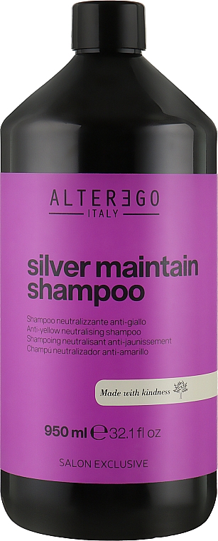 Shampoo gegen Gelbstich - Alter Ego Silver Maintain Shampoo — Bild N5