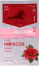 Tuchmaske mit Hibiskusextrakt - Holika Holika Brewing Tea Bag Mask Hibiscus — Bild N1