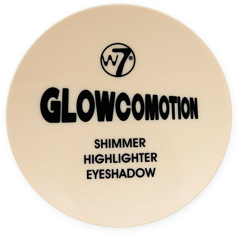 3in1 Highlighter, Glitterpuder und Lidschatten - W7 Glowcovotion Shimmer Highlighter and Eyeshadow Compact — Bild N1