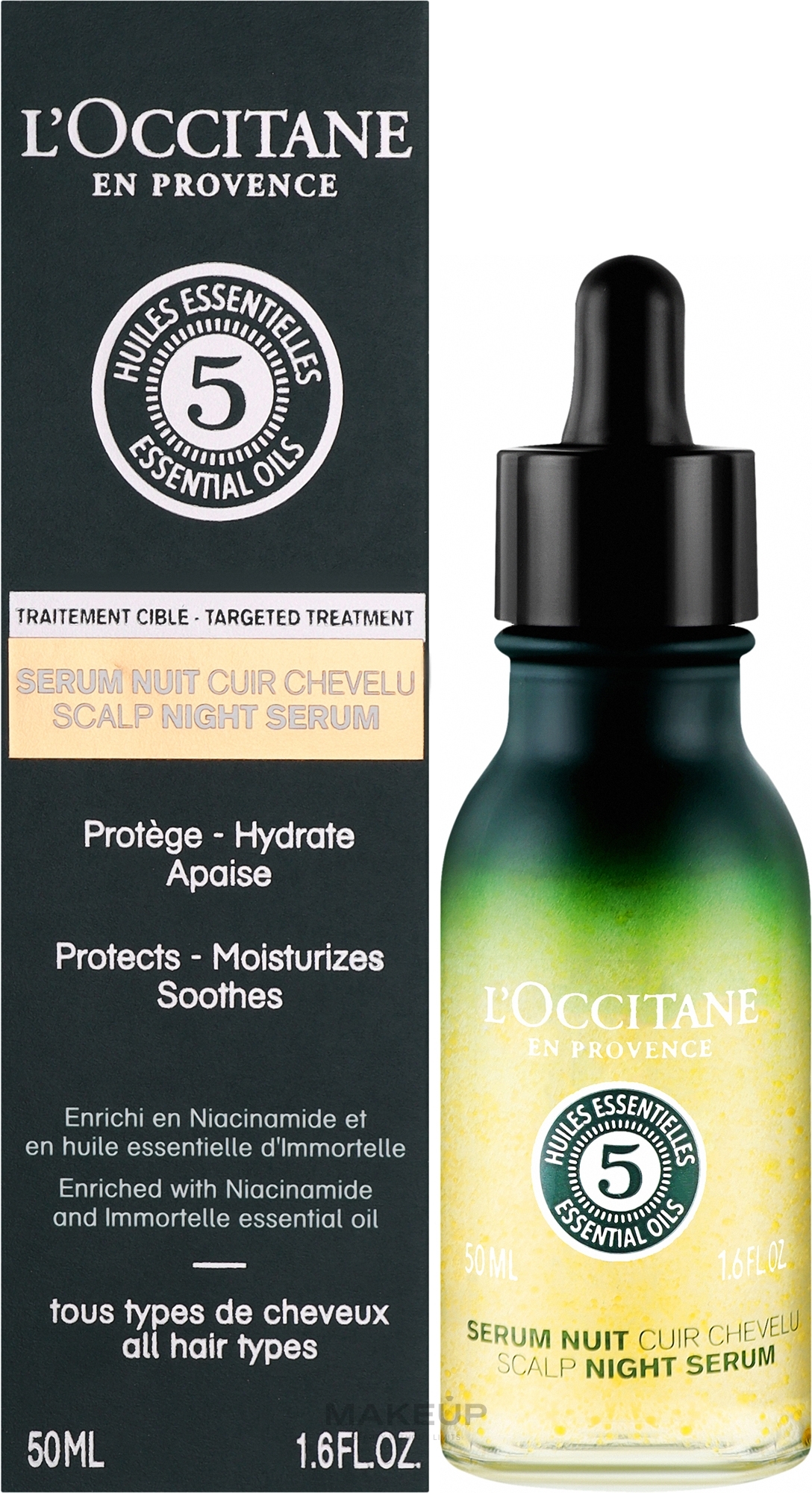 Kopfhautserum für die Nacht - L'Occitane Serum Nuit Cuir Chevelu Scalp Night Serum — Bild 50 ml