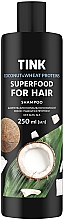 Düfte, Parfümerie und Kosmetik Shampoo mit Kokosnuss und Weizenproteinen für normales Haar - Tink SuperFood For Hair Coconut & Wheat Proteins Shampoo