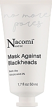 Düfte, Parfümerie und Kosmetik Gesichtsmaske gegen Mitesser mit schwarzer Tonerde und Salicylsäure - Nacomi Next Level Mask Against Blackheads