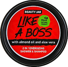 2in1 Energetisierendes Shampoo & Duschgel mit Mandelöl und Aloe Vera - Beauty Jar 2in1Energizing Shower & Shampoo — Bild N2