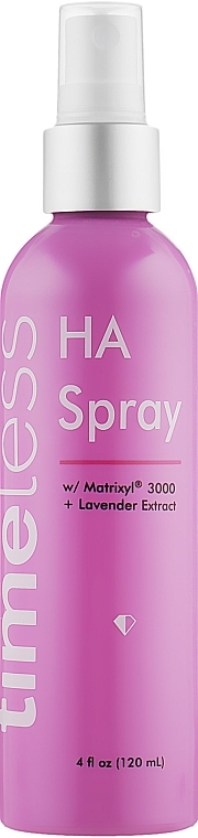 Spray für Gesicht und Körper mit Hyaluronsäure und Lavendelextrakt - Timeless Skin Care HA Matrixyl 3000 — Bild N1
