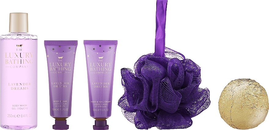 Set, 4 Produkte - Grace Cole The Luxury Bathing Lavender Dreams Sweet Dreams — Bild N2