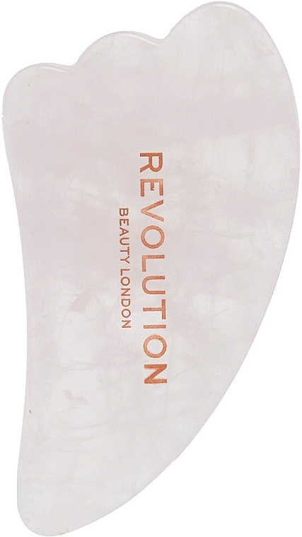 Massageplatte Gua Sha Rosenquarz - Revolution Skincare Rose Quartz Gua Sha — Bild N1