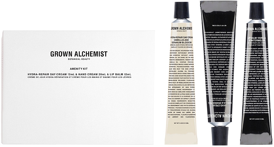 Set - Grown Alchemist Amenity Kit (h/cr/20ml + b/cr/12ml + cr/12ml) — Bild N1