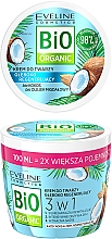 Düfte, Parfümerie und Kosmetik 3in1 Tief regenerierende Gesichtscreme mit Bio Kokos und Mandelöl - Eveline Cosmetics Bio Organic