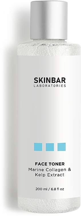 Feuchtigkeitsspendender Gesichtstoner mit Meereskollagen und Seetangextrakt - SKINBAR Marine Collagen & Kelp Extract Face Toner — Bild N3