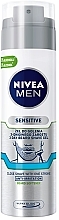 Düfte, Parfümerie und Kosmetik Rasiergel für 3-Tage Bard alkoholfreihe Formel - Nivea for Men Sensitive