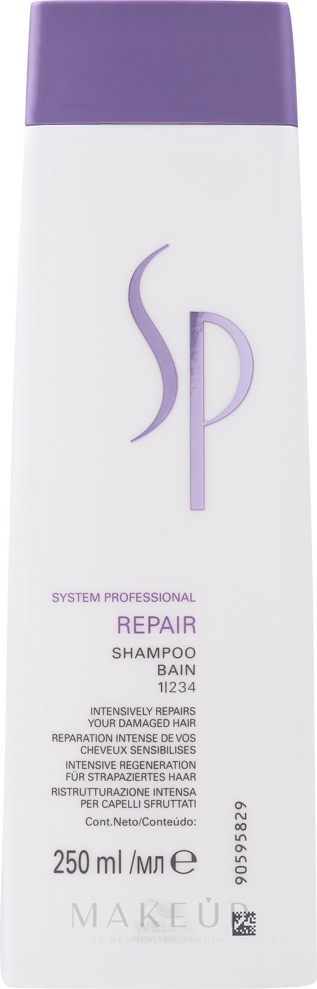 Reparierendes Shampoo für strapaziertes Haar - Wella Professionals Wella SP Repair Shampoo — Bild 250 ml