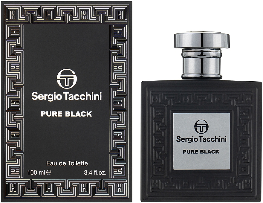 Sergio Tacchini Pure Black - Eau de Toilette — Bild N2