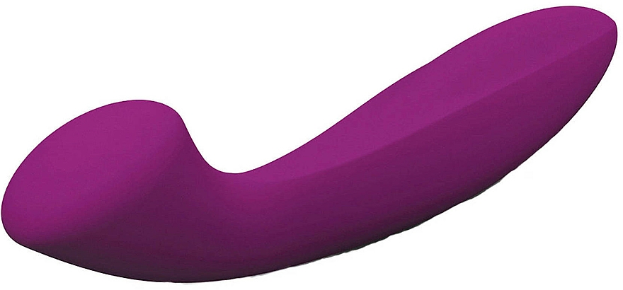 Silikonvibrator biegsam violett - Lelo Ella Silicone Dildo-Deep Rose — Bild N1