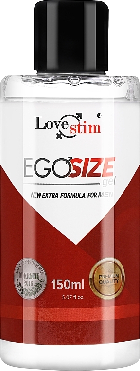 Gel zur Penisvergrößerung - Love Stim Ego Size Gel — Bild N1