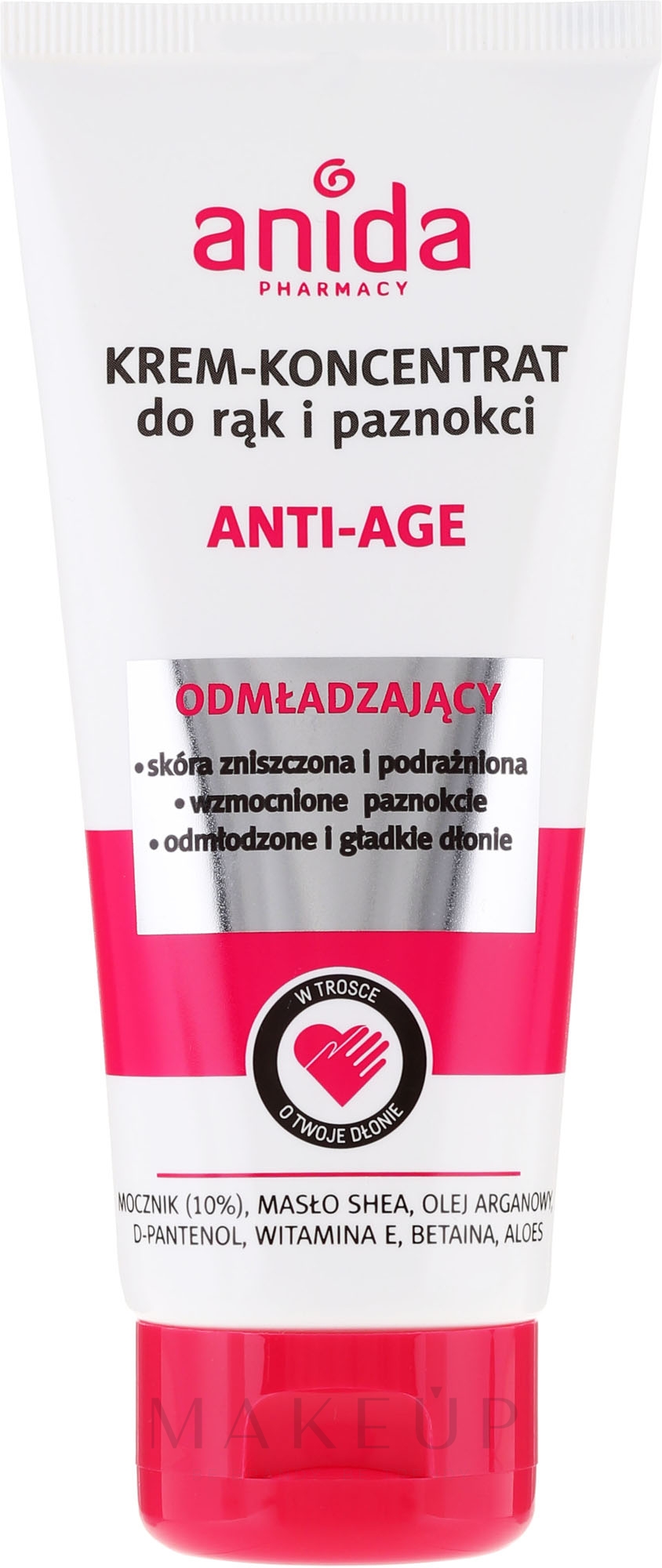 Anti-Aging Hände- und Nagelcreme - Anida Pharmacy Anti Age Hand Cream — Bild 100 ml