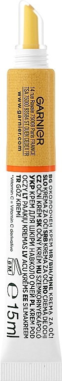 Aufhellende Augencreme - Garnier Vitamin C Eye Cream — Bild N2