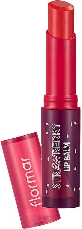 Lippenbalsam Strawberry - Flormar Lip Balm — Bild N2