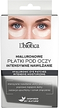 Augenpatches mit Hyaluronsäure 6 St. - L'biotica Hyaluronic Eye Pads — Bild N1