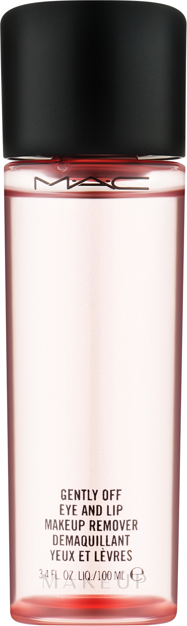 Mizellen-Reinigungswasser - MAC Gently Off Eye And Lip Makeup Remover — Bild 100 ml