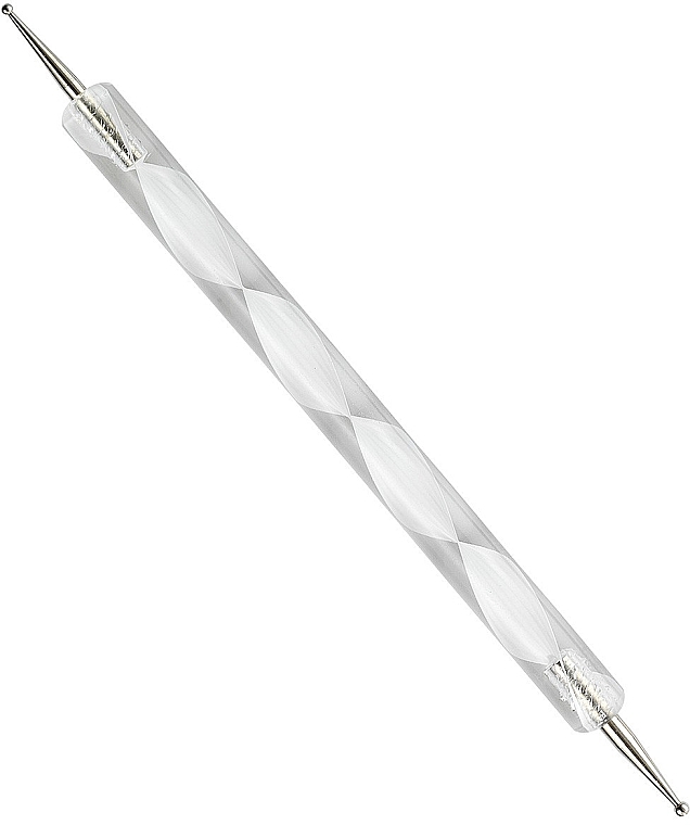Nageldesign-Stift mit weißem Kunststoffgriff - Peggy Sage Marbling Tool — Bild N1