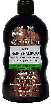 Shampoo mit Bambus und Brennnesselextrakt für Männer - Bluxcosmetics Naturaphy Bamboo & Nettle Extracts Man Shampoo