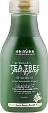 Shampoo für fettiges Haar mit Teebaumöl - Beaver Professional Essential Oil Of Tea Tree Shampoo — Bild N1