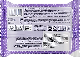Hypoallergene Feuchttücher für die Intimhygiene mit Milchsäure 20 St. - Revuele Hypoallergenic Intimate Wet Wipes — Bild N2