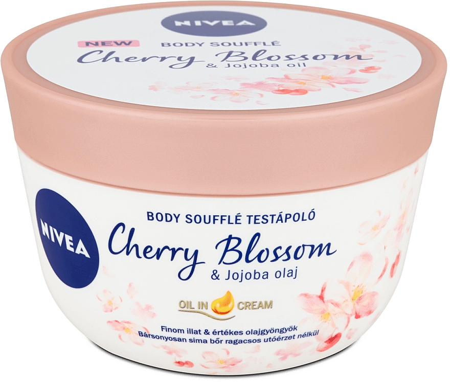 Körper-Soufflé mit Kirschblüten und Jojobaöl - Nivea Body Souffle Cherry Blossom & Jojoba Oil