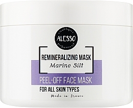 Düfte, Parfümerie und Kosmetik Remineralisierende Alginatmaske mit Meerschlamm - Alesso Professionnel Alginate Peel-Off Face Mask