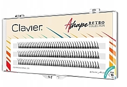 Düfte, Parfümerie und Kosmetik Wimpernbüschel C 10 mm - Clavier A-Shape Retro Collection