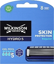 Düfte, Parfümerie und Kosmetik Ersatzklingen-Set 8 St. - Wilkinson Sword Hydro 5 Skin Protection Regular